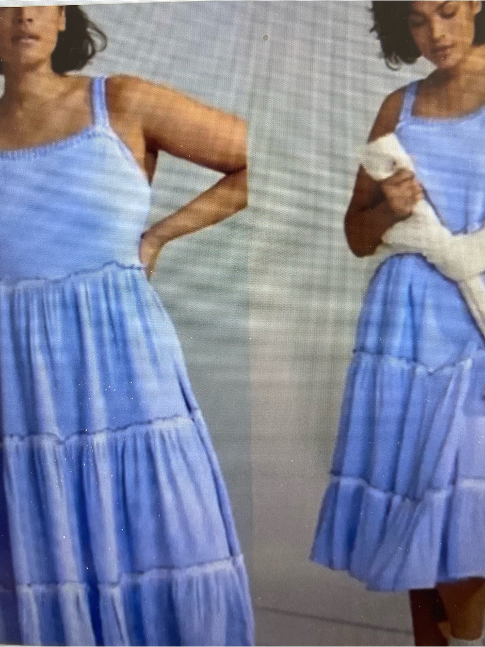 NWOT Anthropologie Saturday Sunday Nell Tiered Midi Dress